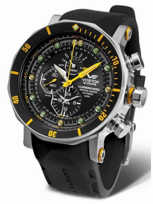 Vostok-Europe LUNOKHOD 2 Sports Pro Diver Mens Watch YM86/620A505