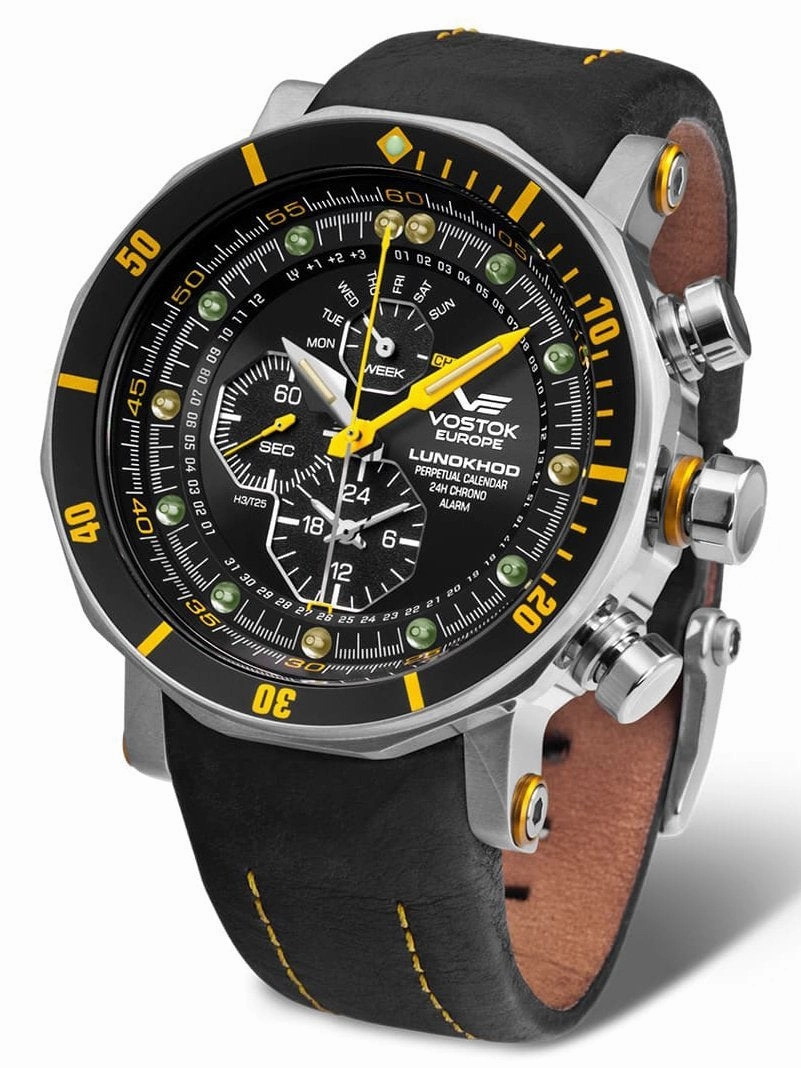 Vostok-Europe LUNOKHOD 2 Sports Pro Diver Mens Watch YM86/620A505