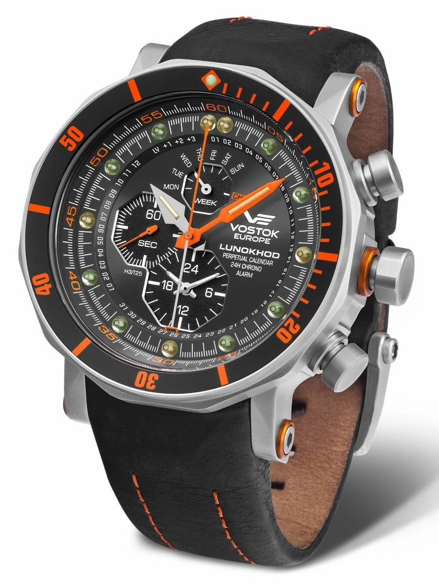 Vostok-Europe LUNOKHOD 2 Sports Pro Diver Mens Watch YM86/620A506