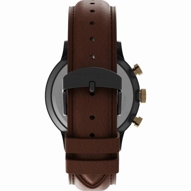 Waterbury Classic Chronograph Leather Strap Watch TW2U88200