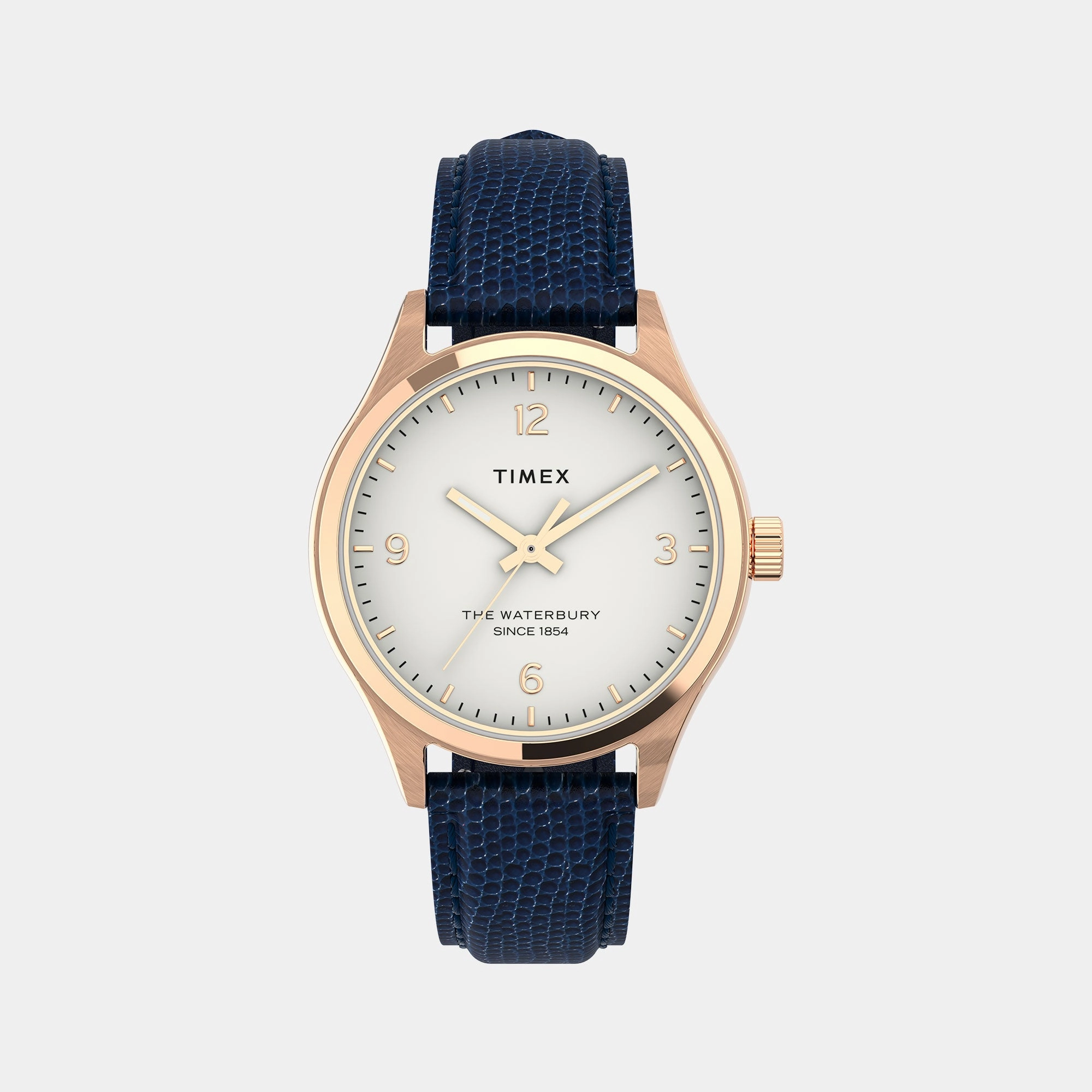 Waterbury Women White Analog Stainless Steel Watch TW2U97600UJ