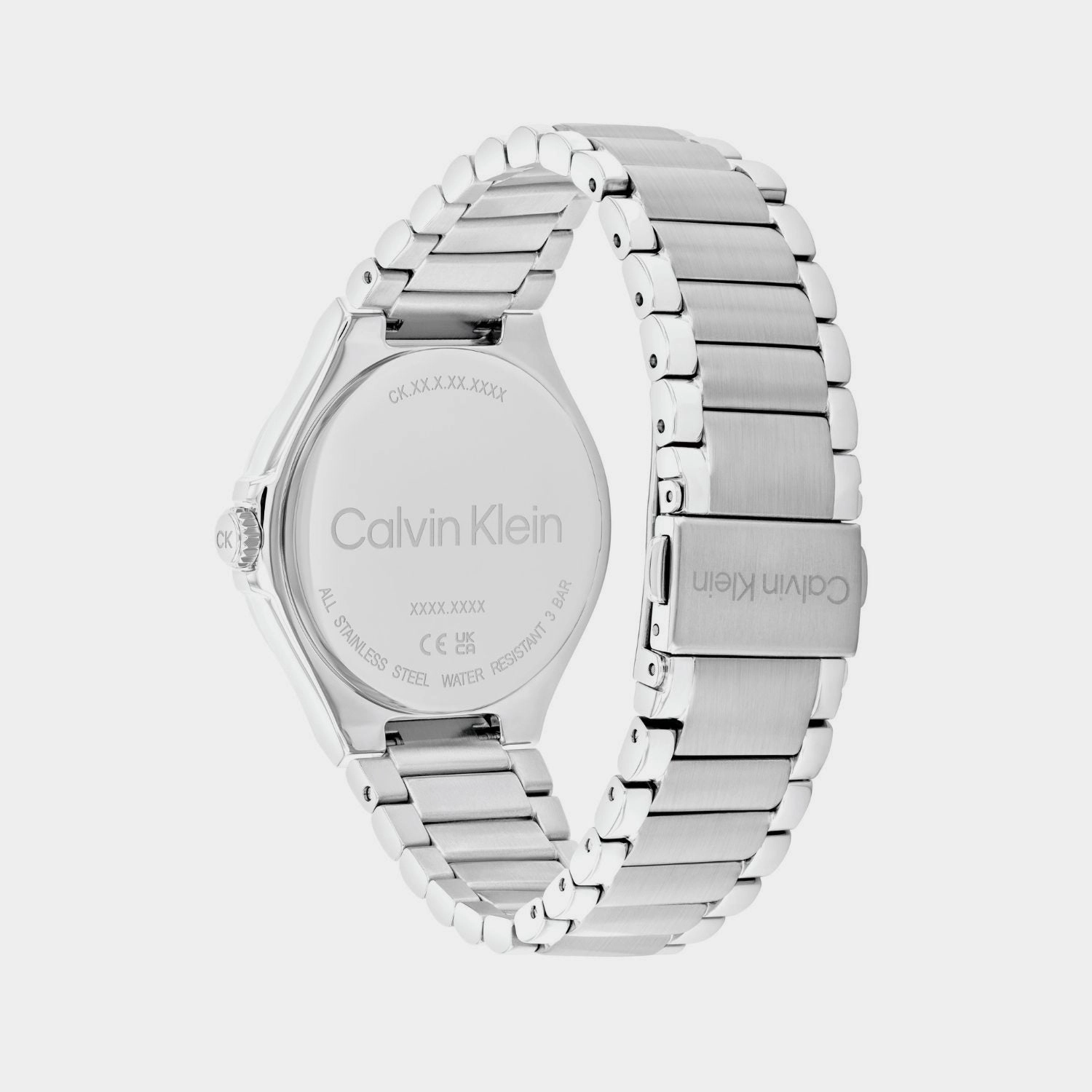 Women Quartz Blue Dial Multi-Function Stainless Steel Watch 25100051