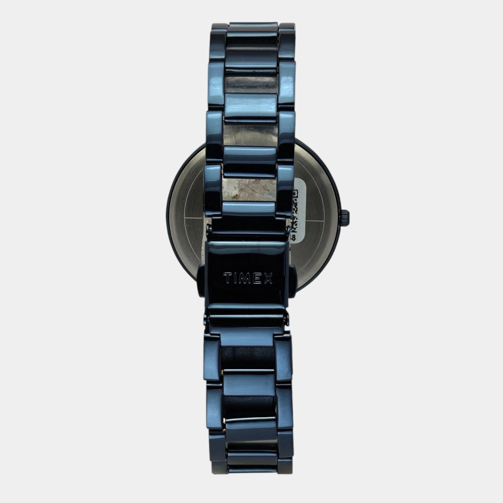 Women Quartz Blue Dial Multi-Function Stainless Steel Watch TW000X268
