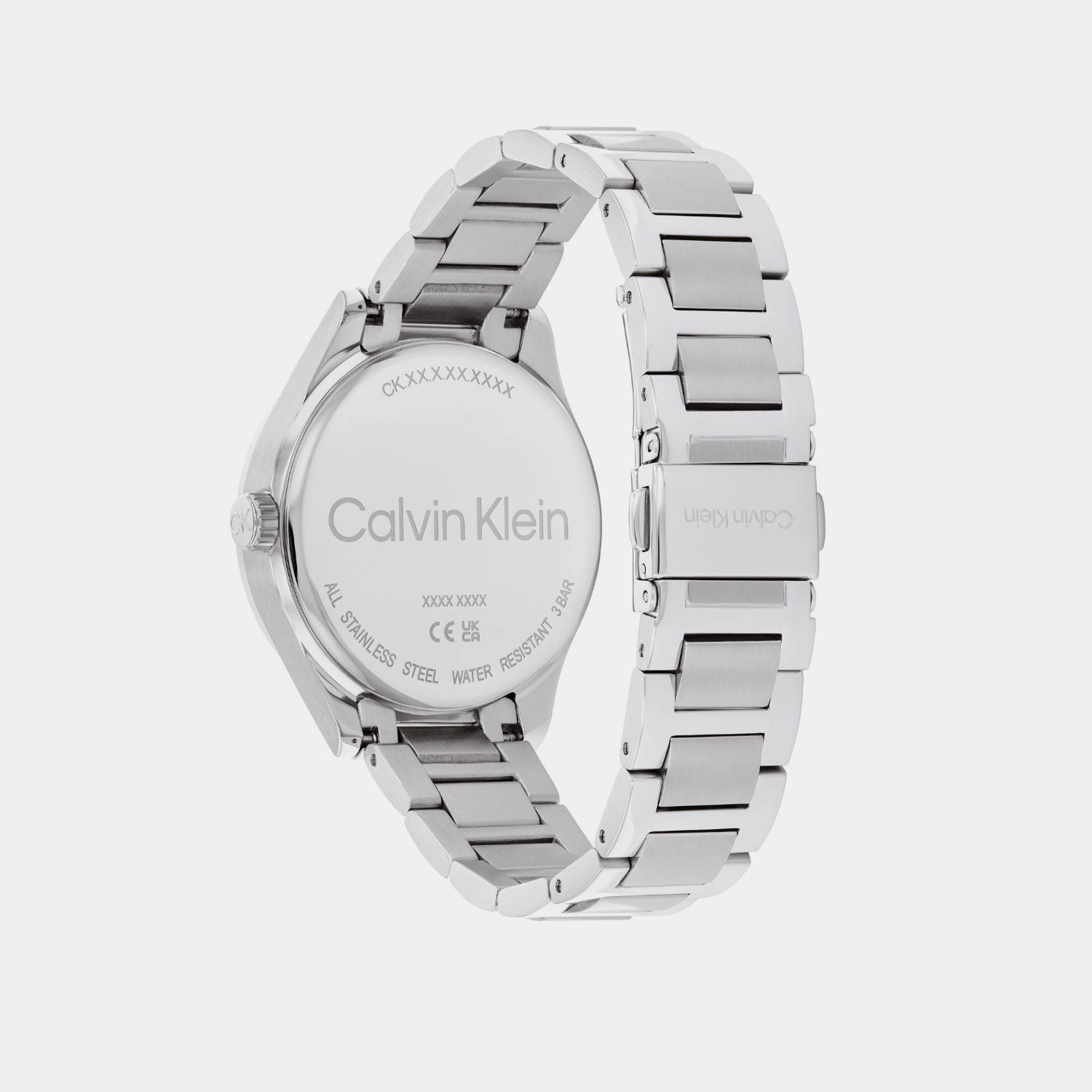 Women Quartz Blush Dial Multi-Function Stainless Steel Watch 25100007