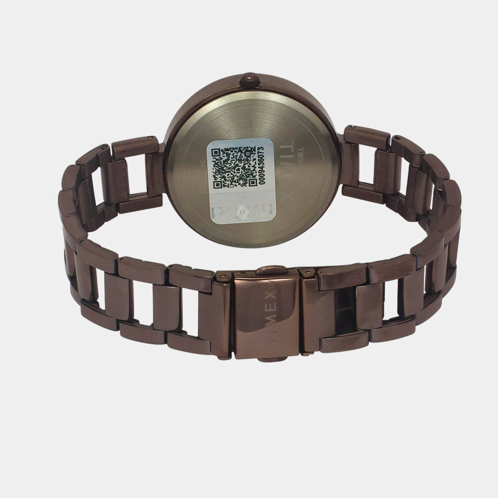 Women Quartz Brown Dial Multi-Function Stainless Steel Watch TW000X267
