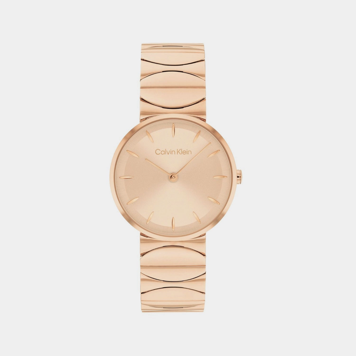 Women Quartz Gold Dial Analog Stainless Steel Watch 25700001