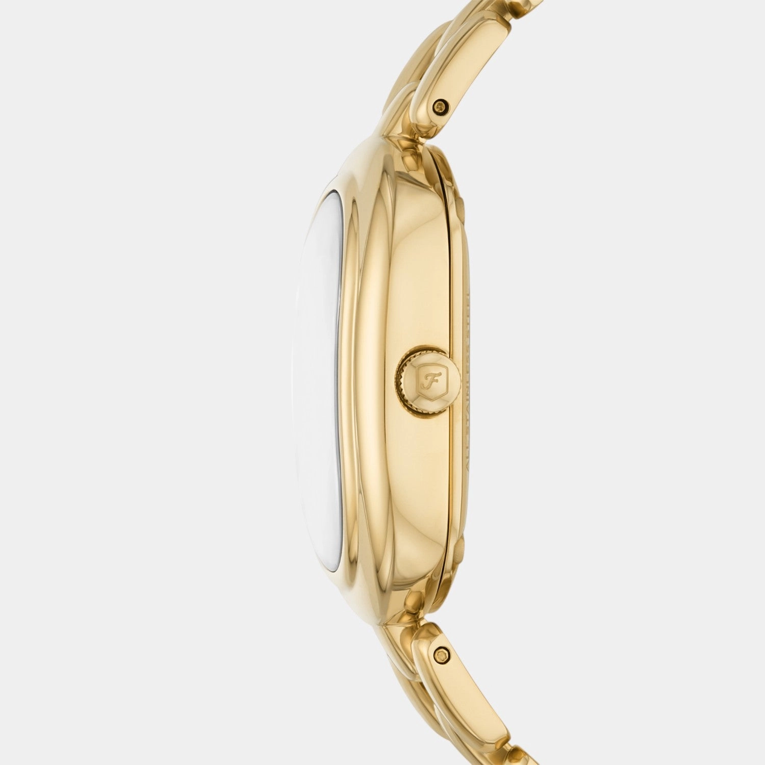 Women Quartz Gold Dial Analog Stainless Steel Watch ES5380