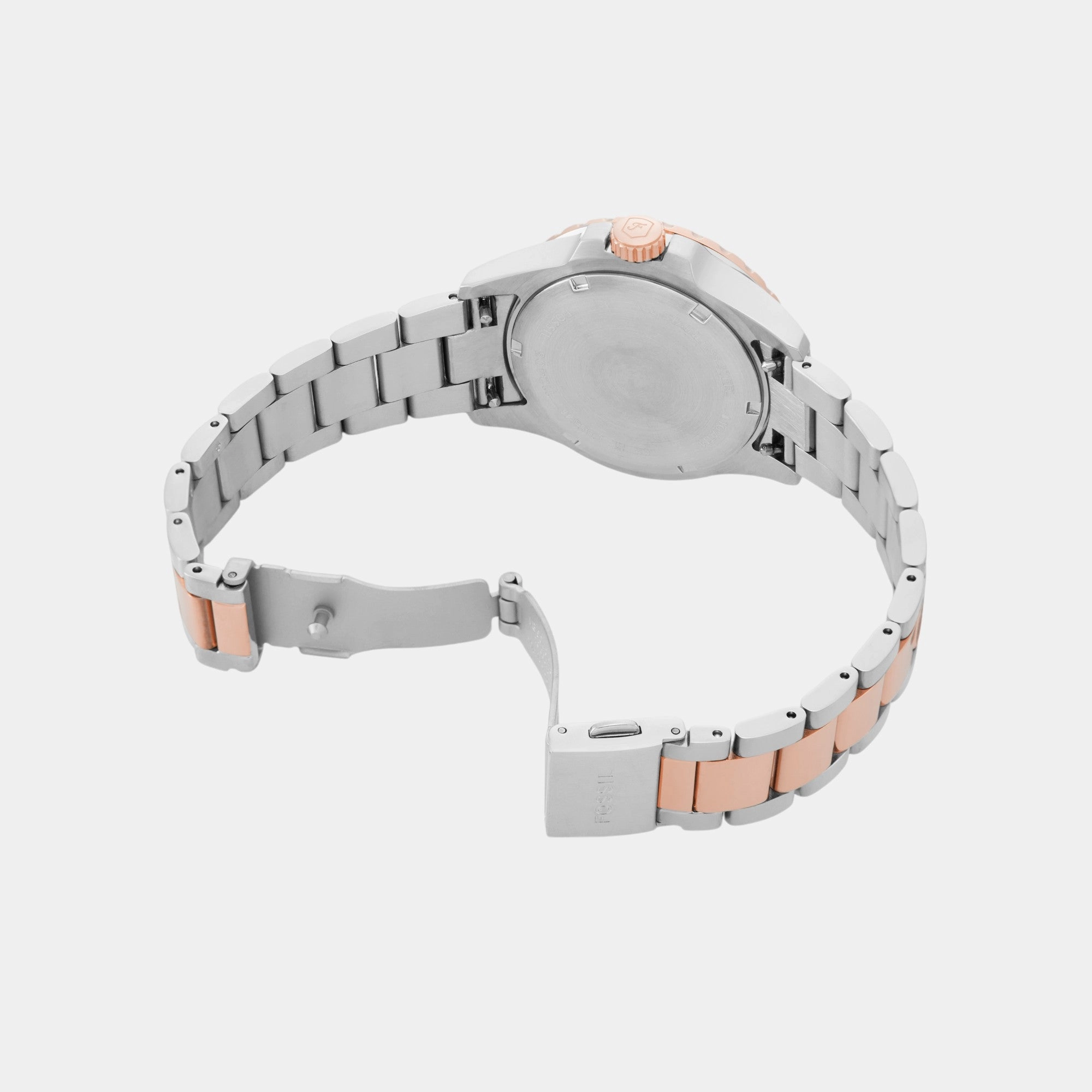Women Quartz Grey Dial Analog Stainless Steel Watch ES5348