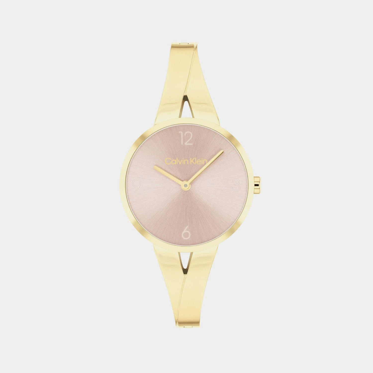Women Quartz Light Blush Dial Analog Stainless Steel Watch 25100027
