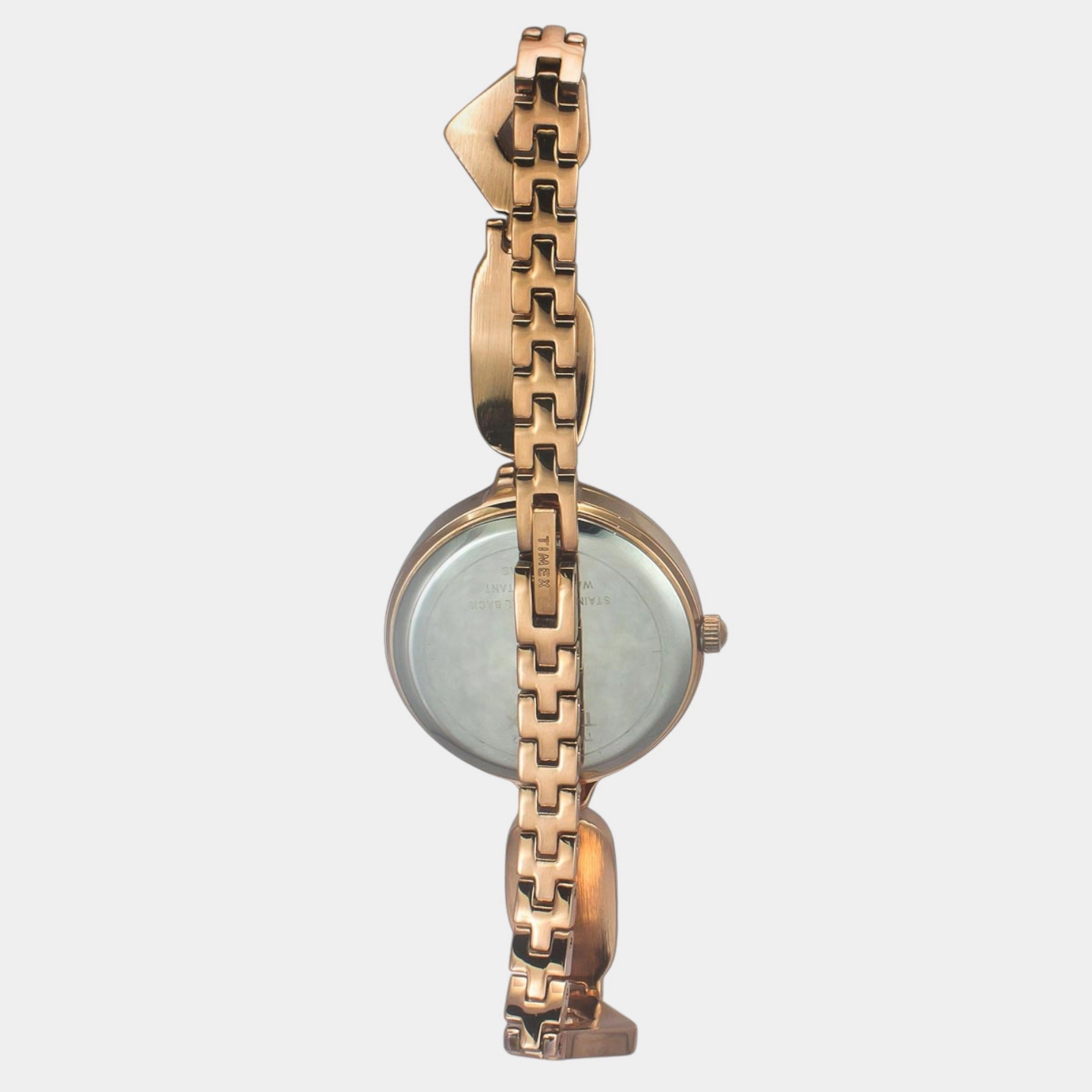 Women Quartz Mother of Pearl Dial Analog Brass Watch TWEL15904