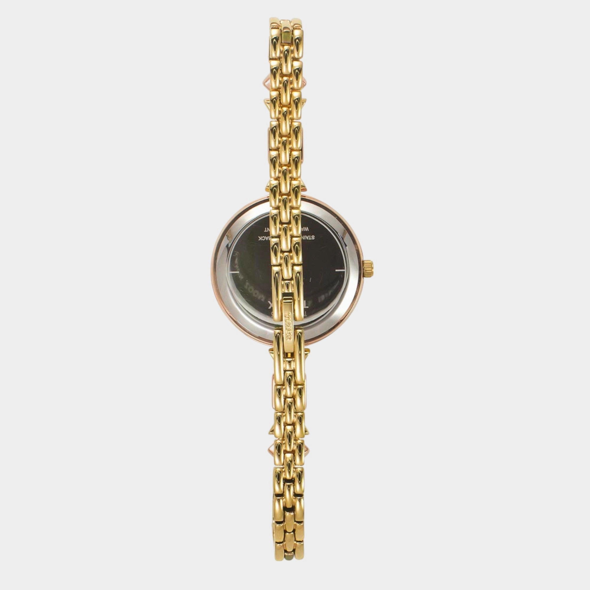 Women Quartz Silver Dial Analog Brass Watch TWEL18306