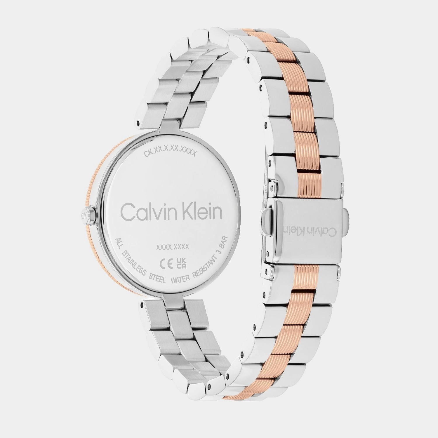 Women Quartz Silver White Dial Stainless Steel Watch 25100040