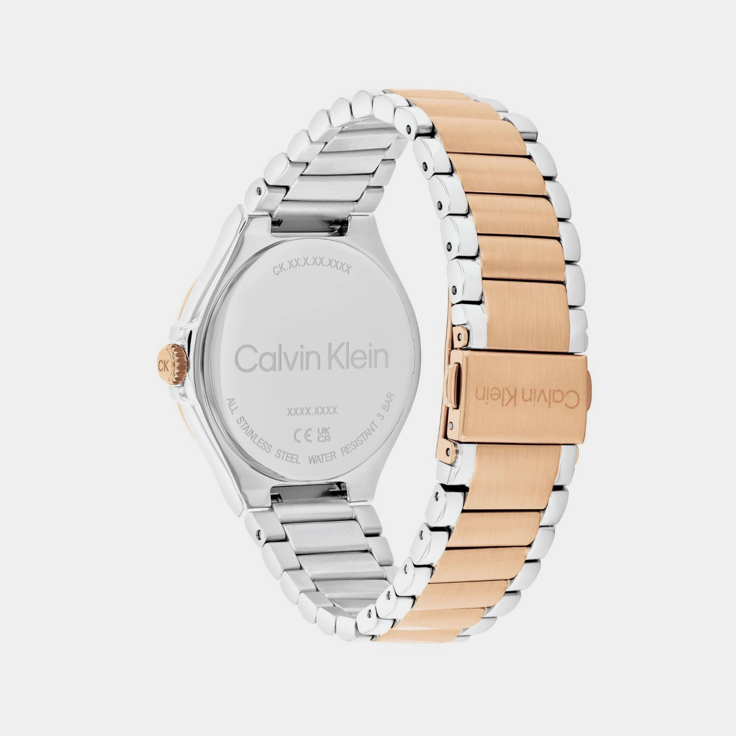 Women Quartz White Dial Multi-Function Stainless Steel Watch 25100052