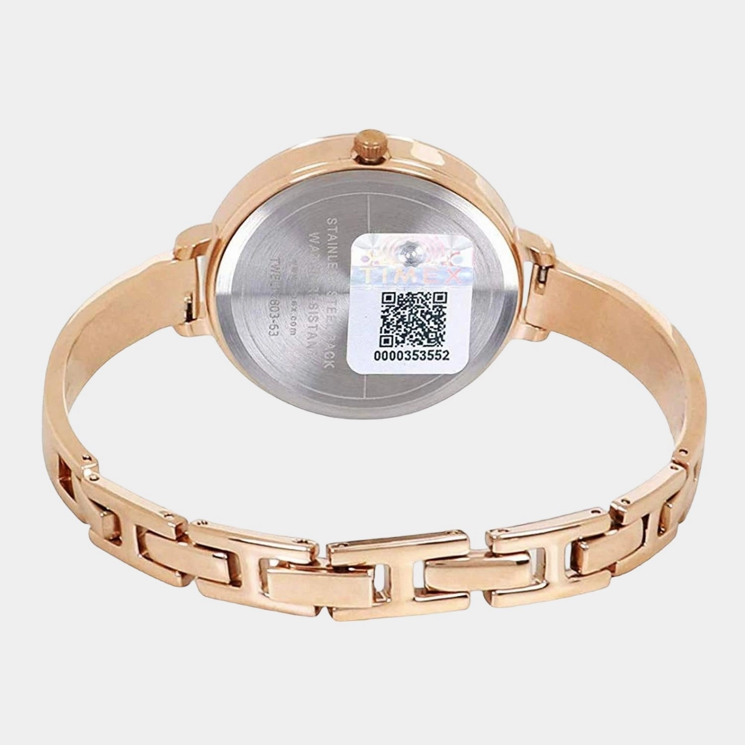 Women's Beige Analog Stainless Steel Watch TWEL12804
