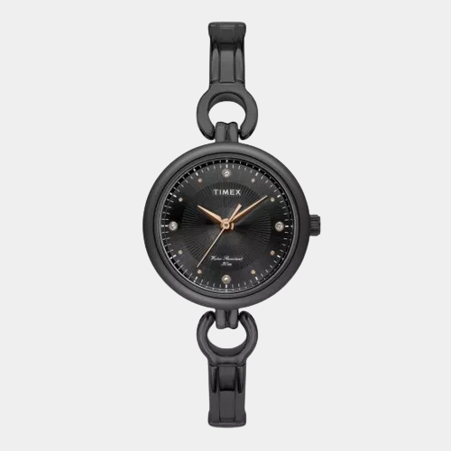 Women's Black Analog Stainless Steel Watch TWEL11426