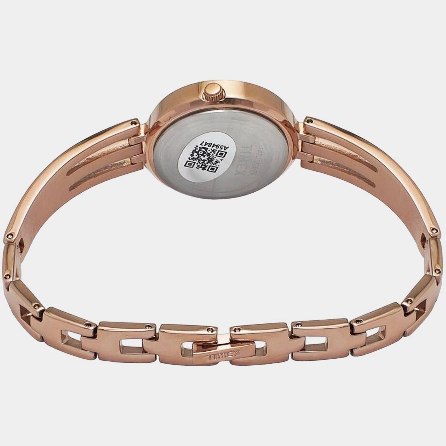 Women's Rose Gold Analog Brass Watch TWTL10305