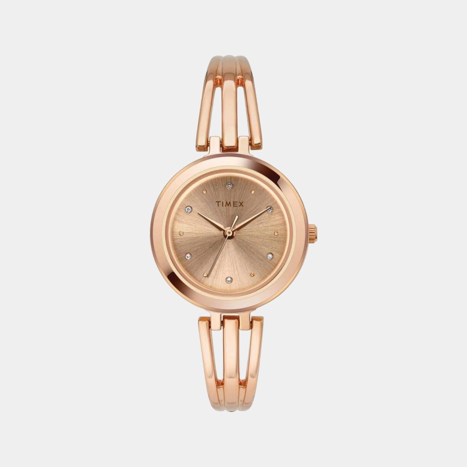 Women's Rose Gold Analog Brass Watch TWTL10305