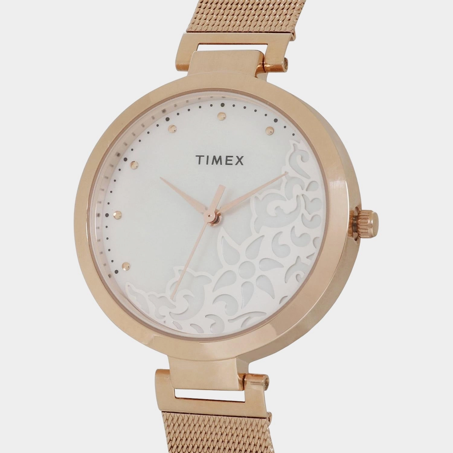 Women's Silver Analog Stainless Steel Watch TW000X220