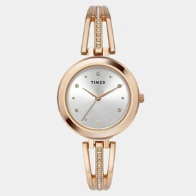 Women's Silver Analog Stainless Steel Watch TWTL10309