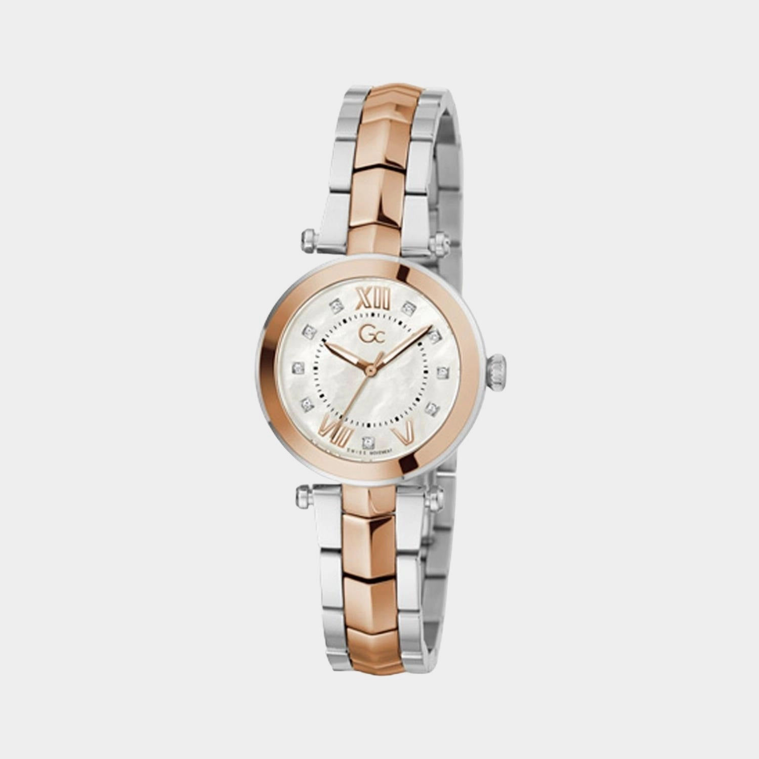 Women's White Analog Stainless Steel Watch Y93004L1MF