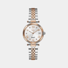 Women's White Analog Stainless Steel Watch Z01003L1MF