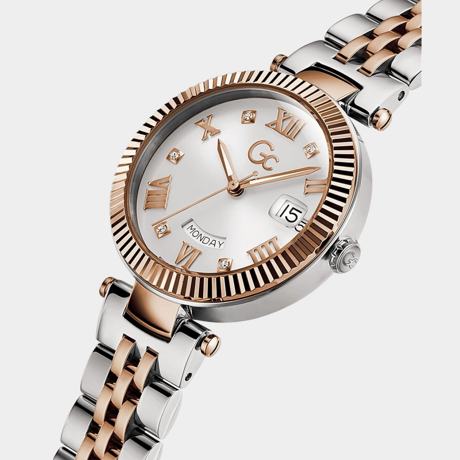 Women's White Analog Stainless Steel Watch Z01003L1MF