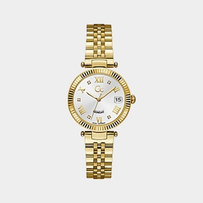 Women's White Analog Stainless Steel Watch Z01004L1MF