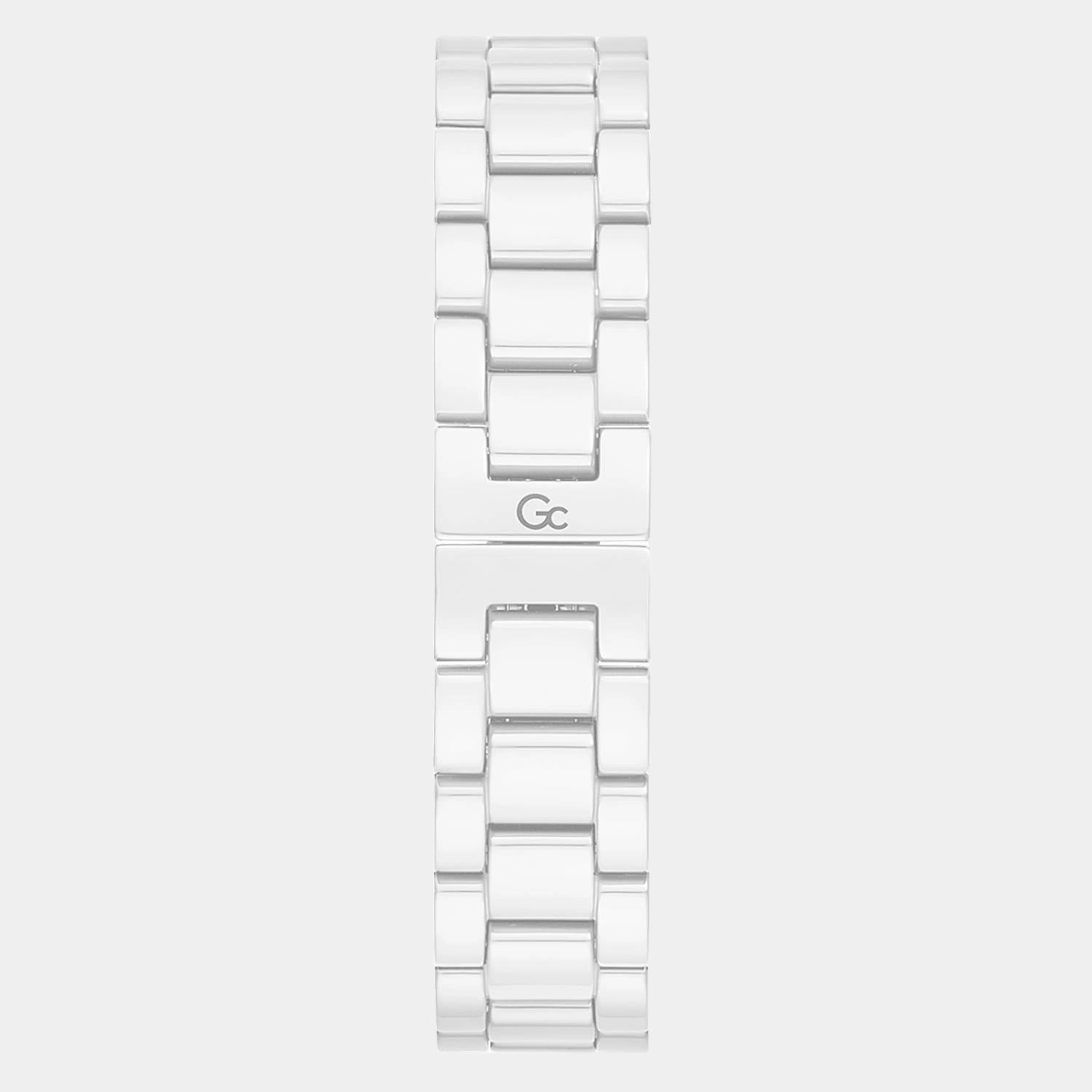 Women's White Analog Stainless Steel Watch Z05007L1MF