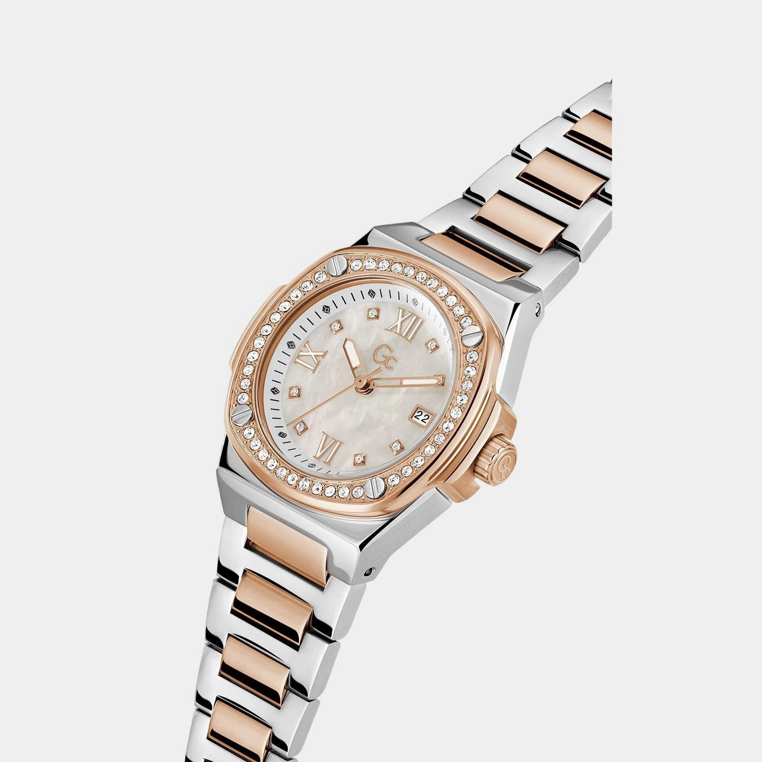 Women's White Analog Stainless Steel Watch Z12003L1MF