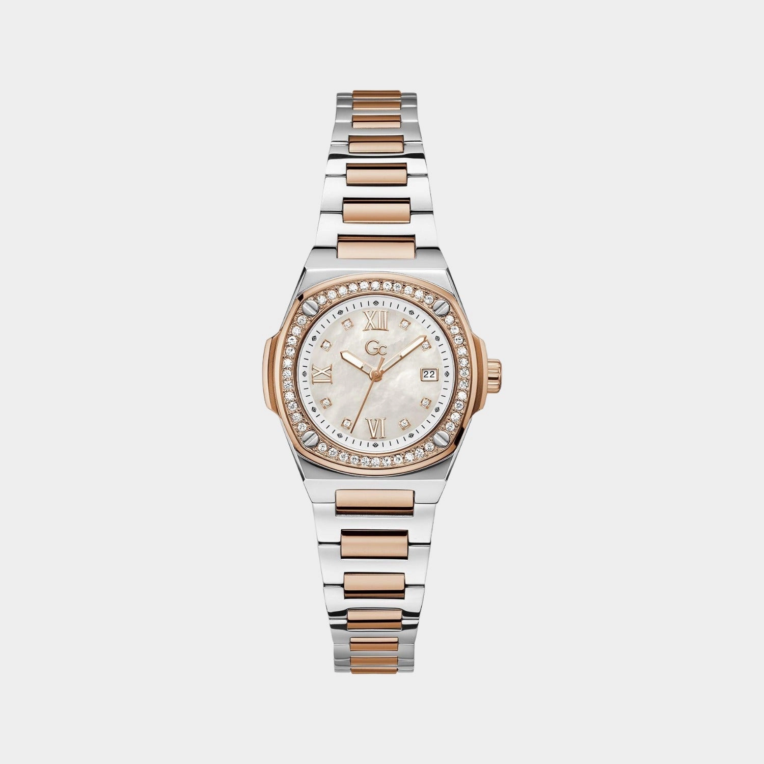 Women's White Analog Stainless Steel Watch Z12003L1MF