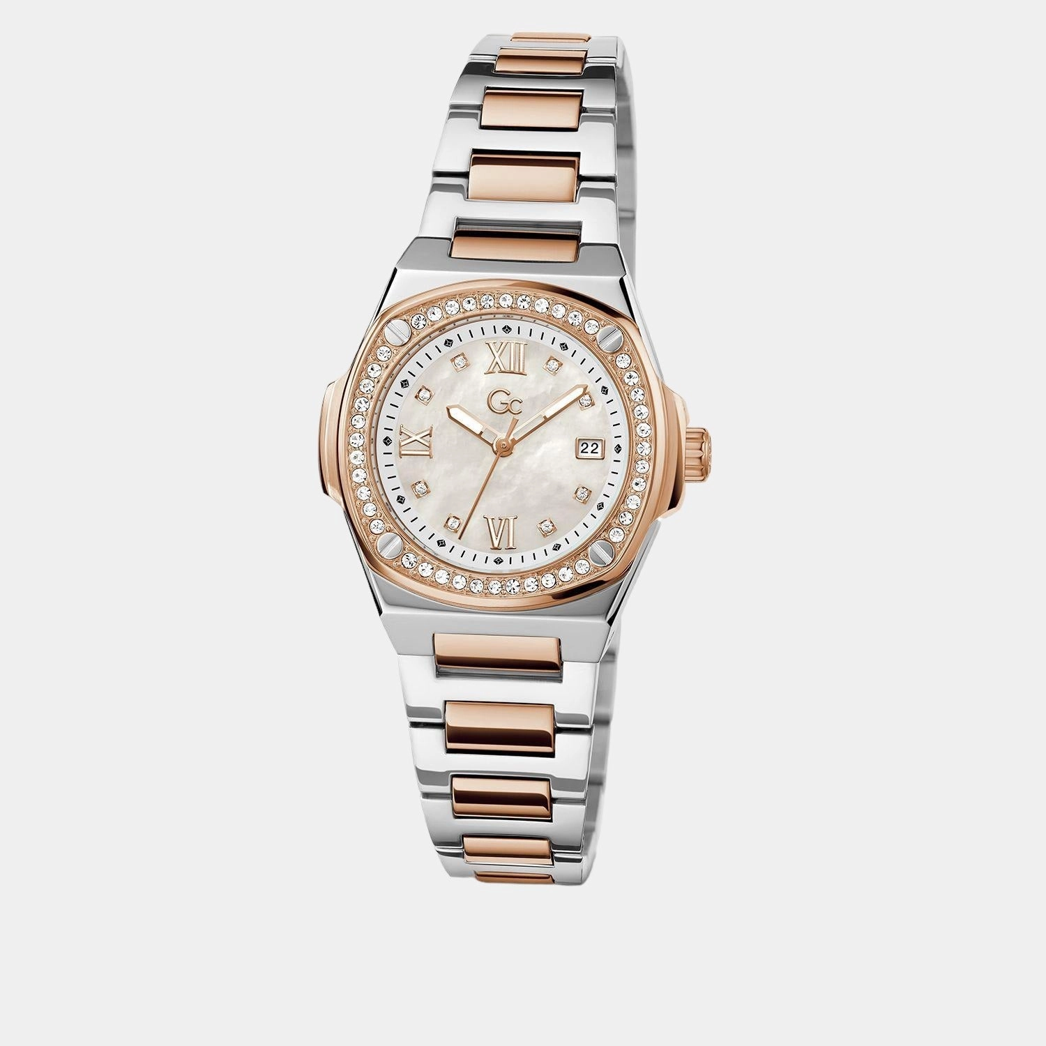 Women's White Analog Stainless Steel Watch Z12003L1MF