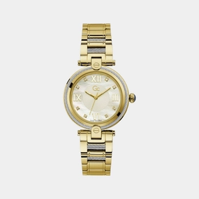 Women's White Analog Stainless Steel Watch Z15001L1MF