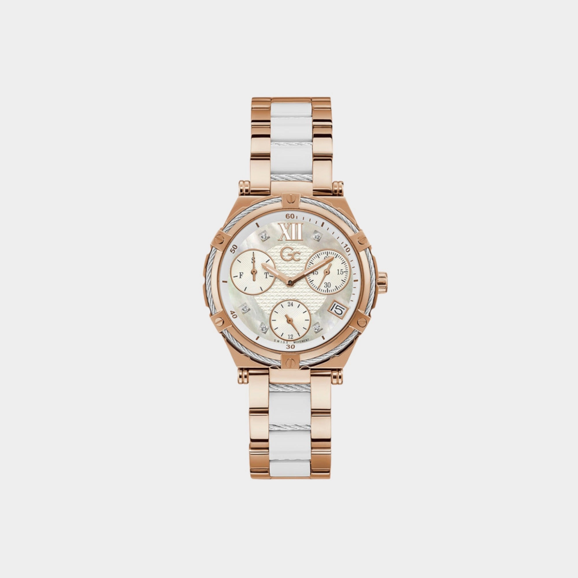 Women Stainless Steel Chronograph Watch Y87002L1MF