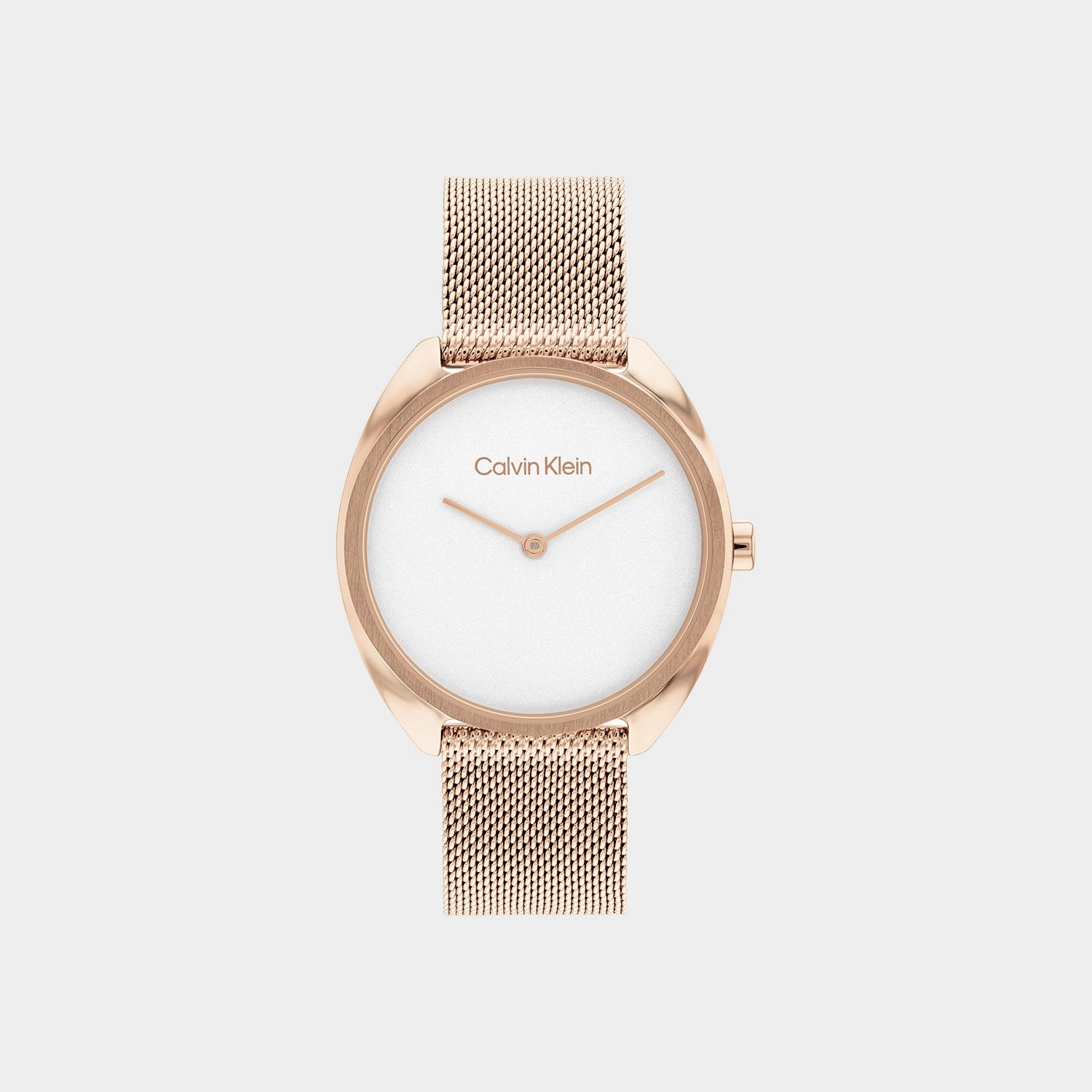 Women White Analog Mesh Watch 25200270