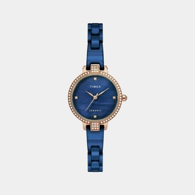 Women White Analog Stainless Steel Watch TWEL15702
