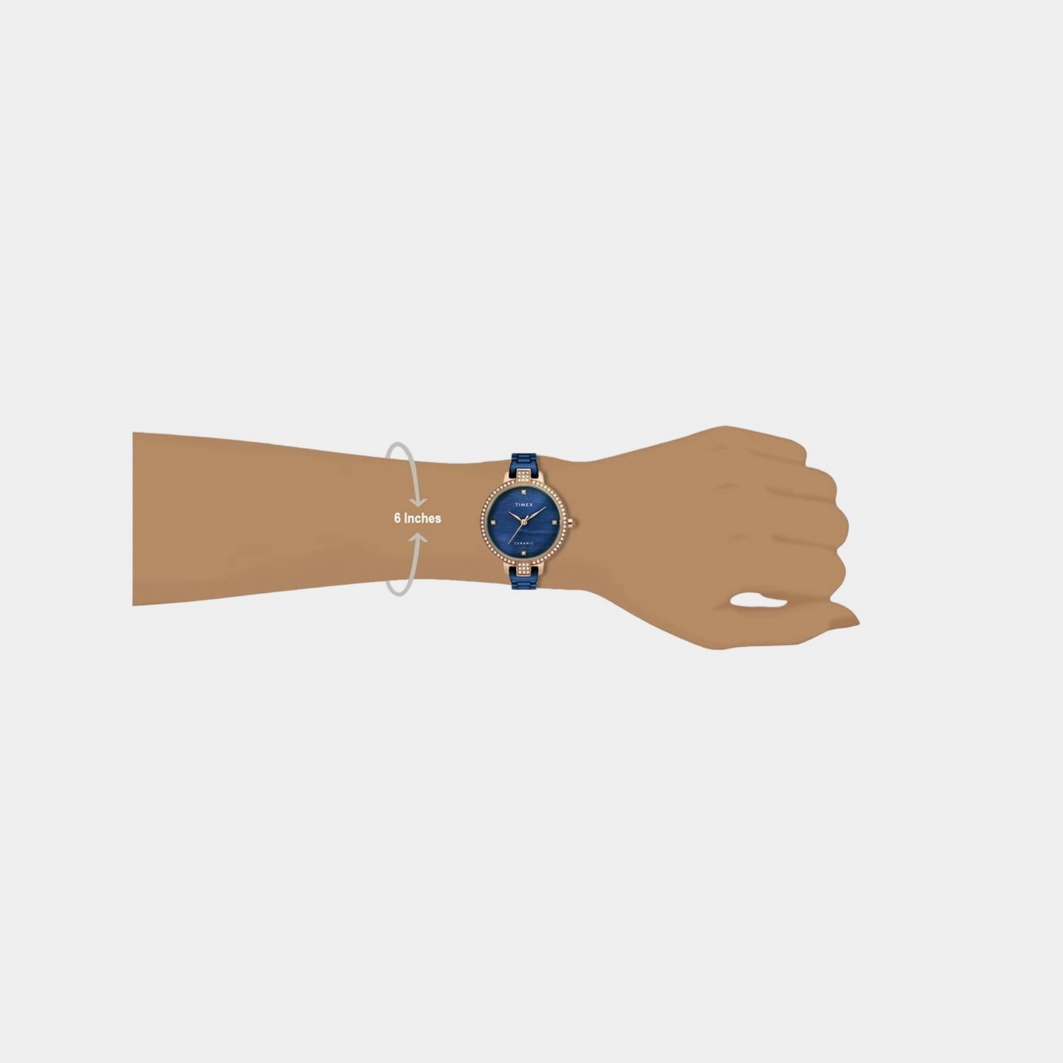 Women White Analog Stainless Steel Watch TWEL15702