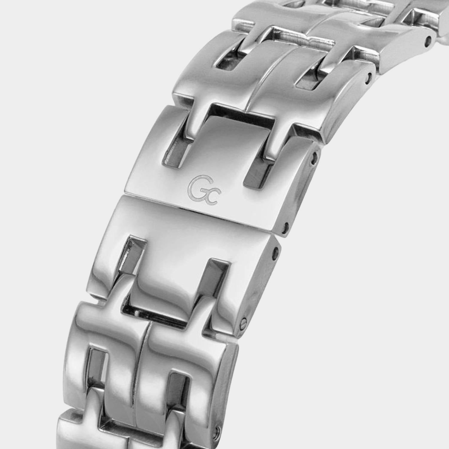 Women White Analog Stainless Steel Watch Y78003L1MF