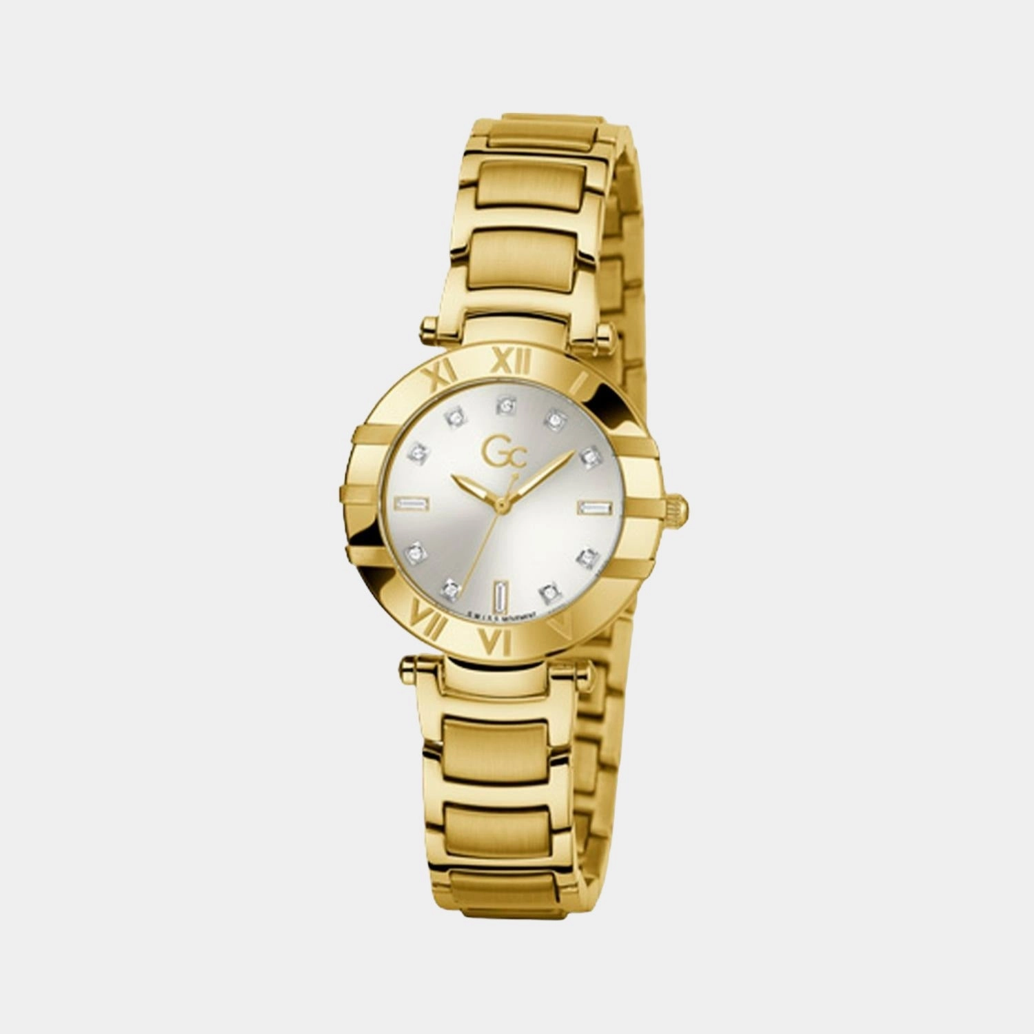 Women White Analog Stainless Steel Watch Z03003L1MF