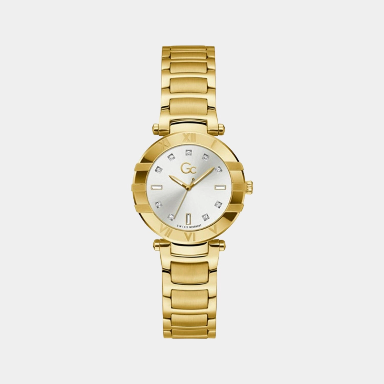 Women White Analog Stainless Steel Watch Z03003L1MF