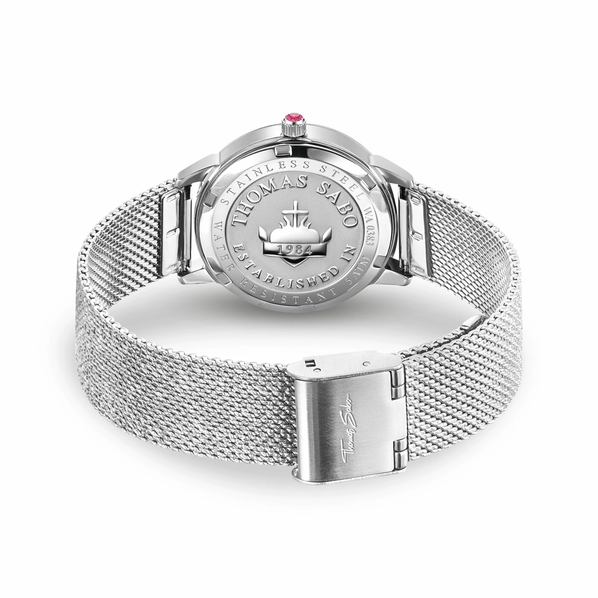 Womens watch snake in 3D optics silver