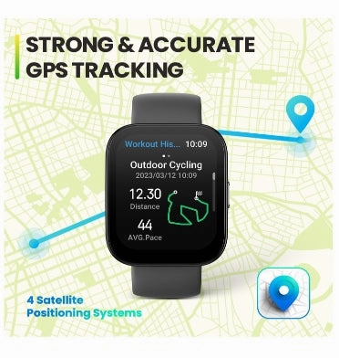 XIAOMI AMAZFIT BIP 5 SMART WATCH 46MM BLACK