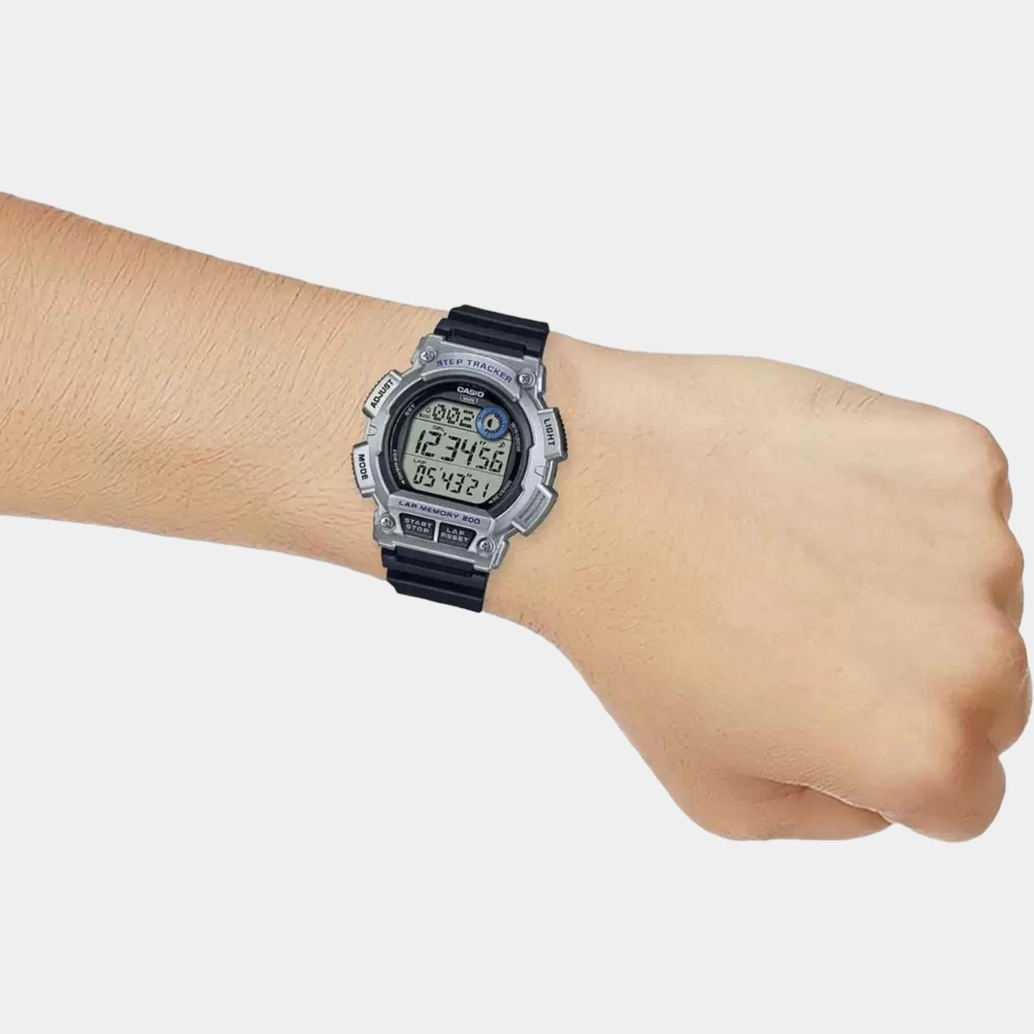 Youth Unisex Digital Resin Watch D244 - WS-2100H-1A2VDF